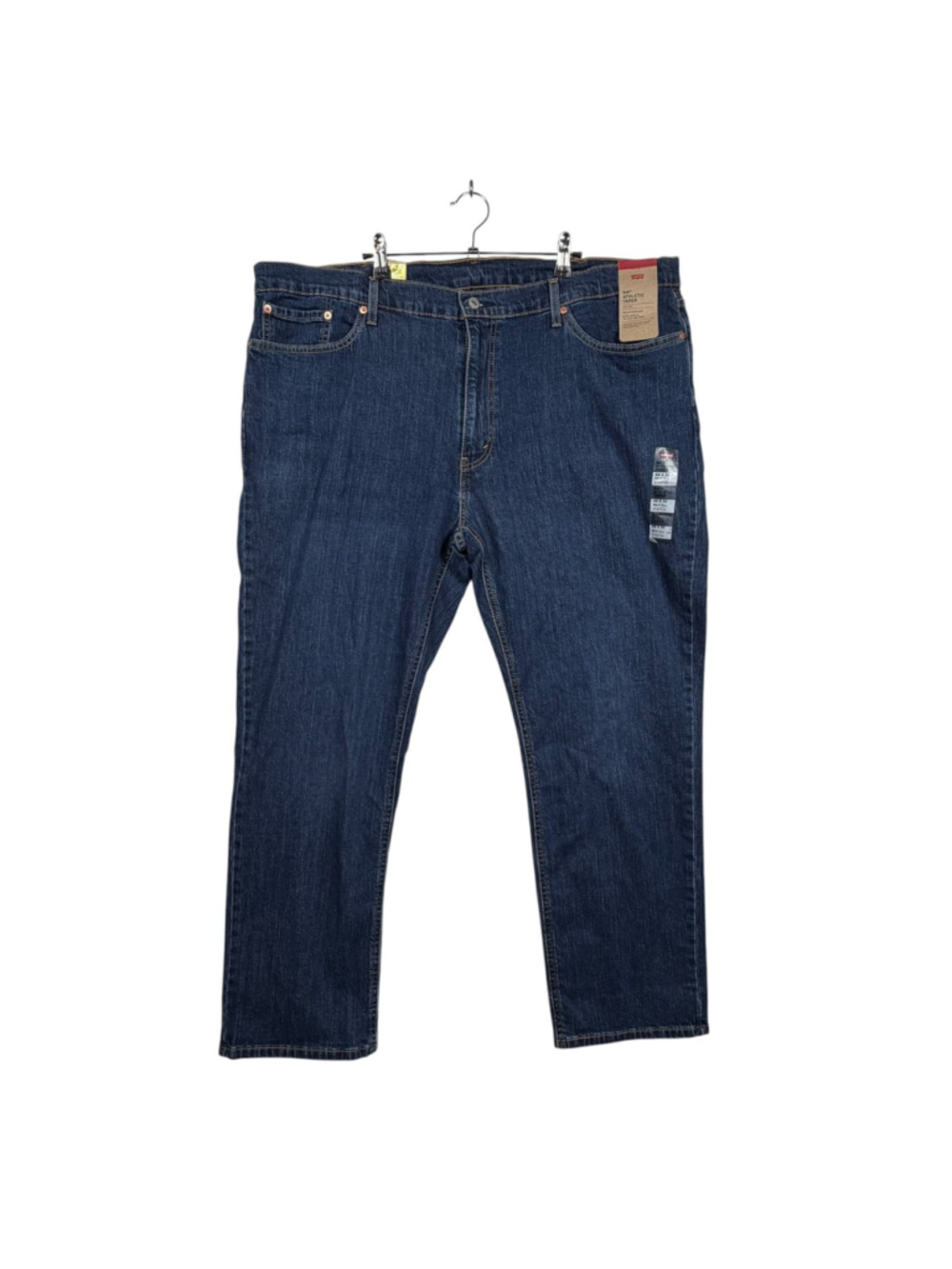 Levi's 541 Athletic Tapered Jeans Blue Medium Wash Denim Stretch Mens 46x32